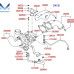 mobis turbocharger 282004a470 engine hyundai kia 2006-09