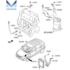 MOBIS ELECTRONIC CONTROL UNIT SET-ASSY FOR KIA SPORTAGE 2010-13 MNR