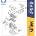 mobis gasket engine g4he for hyundai kia 2004-11