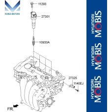MOBIS SPARK PLUG CABLE L4NA HYUNDAI KIA 2011-23