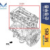 mobis golovka dvigatel l4nb hyundai kia 2019-23
