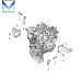 used engine diesel d20f euro-5 korando actyon rexton 2012-16
