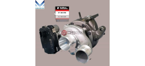 new turbocharger 6710900780 engine ssangyong 2012-21