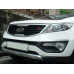 mobis front and rear bamper skids kia sportage r 2010-12