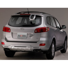 mobis rear bumper guard g hyundai santa fe cm 2006-12