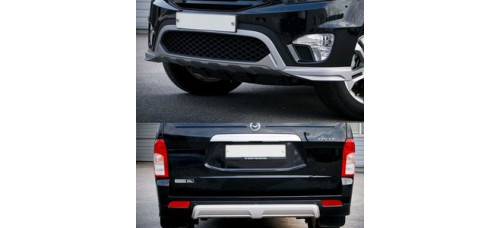morris front rear diffuser ssangyong korando actyon 2012-16