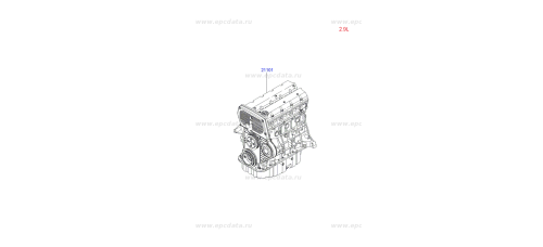 NEW ENGINE DIESEL J3 EURO-4 VGT KIA HYUNDAI 2007-11