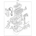 mobis engine gasoline g4cp complete for hyndai kia 1996-06