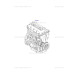 mobis engine gasoline g4eb for hyundai kia 1999-06