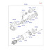 mobis starter engine d4bf d4bh 4d56 hyundai kia 1997-06