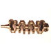 new crankshaft set for engine diesel d4fa mobis 2002-10