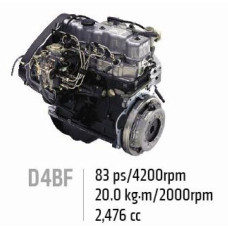new engine 4d56 d4bf d4bh d4bb complete hyundai 1997-20