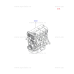 new engine diesel j3 tci complete hyundai terracan 2002-07