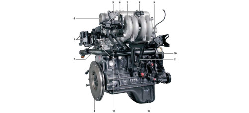 new engine gasoline g4ea complete hundai kia 1995-05
