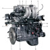 new engine gasoline g4ea complete hundai kia 1995-05