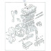new engine gasoline g4eb for hyundai kia 2000-06