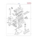 new engine gasoline g4ec complete hyundai kia 2015