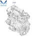 used engine gasoline g4fd complete hyundai kia 2010-20
