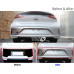 tuix rr center bumper molding hyundai ioniq hev 2016-17