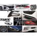 tuix side mirror covers kit hyundai ioniq hybrid 2016-17