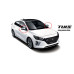 tuix side mirror covers kit hyundai ioniq hybrid 2016-17