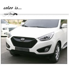 d8 style front grill for radiator hyundai ix35 2009-12