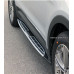 mobis side running board steps for hyundai santa fe 2012-15