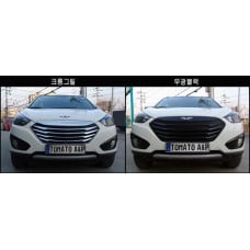 tomato front t-grill for radiator hyundai ix35 2014-15