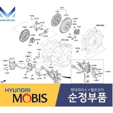 MOBIS КОМПЛЕКТ СЦЕПЛЕНИЯ HEV HYUNDAI IONIQ KIA NIRO 2016-20