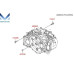 mobis коробка автомат 6-ст 2wd 4wd для hyundai ix55 2006-15