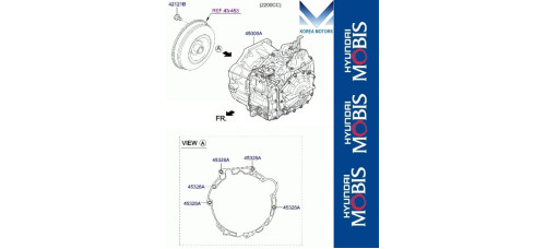 mobis korobka avtomat a8lf 8-speed d4hb hyundai staria 2021-25