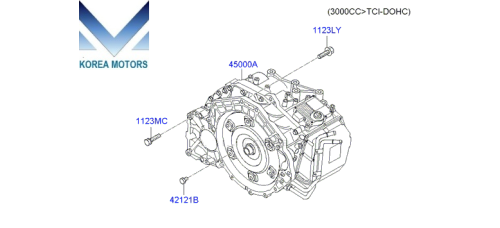 used transmission ata 4wd set hyundai veracruz ix55 2006-15