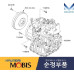 mobis коробка автомат 4-ст a4cf0 for hyundai kia 2007-11