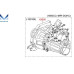 used transmission assy-mt 5-speed for hyundai kia 2007-12