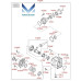 mobis раздатка в сборе 4wd для hyundai santa fe 2009-12