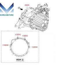 MOBIS КОРОКБКА МКПП 6-СТ 2WD 4WD ДЛЯ HYUNDAI SANTA FE 2009–12