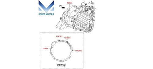 mobis корокбка мкпп 6-ст 2wd 4wd для hyundai santa fe 2009–12