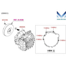 MOBIS КОРОБКА A6LF3 HYUNDAI SANTA FE KIA SORENTO 2009–12