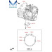 mobis корокбка  мкпп 6-ст 2wd 4wd hyundai santa fe 2012–15