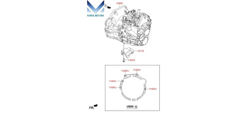 mobis коробка мкпп 6-ст 2wd 4wd для hyundai santa fe 2018-22