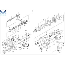 mobis transfer mt 4wd set for kia sorento 2002-10