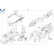 new transfer ata 4wd set for kia sorento 2002-10