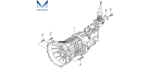 NEW TRANSMISSION ASSY-MT 4WD KIA SORENTO 2002–06 