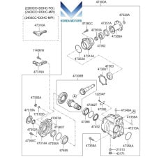 NEW TRANSFER MT 4WD SET FOR KIA SORENTO 2009 –12