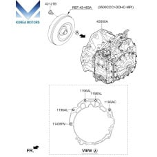 new transmission a8lf2 2wd 4wd kia sorento 2017-20