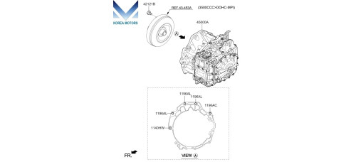 new transmission a8lf2 2wd 4wd kia sorento 2017-20