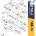 mobis front shaft joint cv 2wd 4wd kia sorento 2014-17