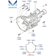 used transmission mt-5 2wd hyundai starex h-1 2007-20