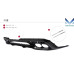 tuon real carbon rear skid kia stinger 2017-20