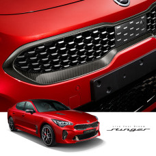 TUON CARBON FRONT GRILLE MOLDING KIA STINGER 2017-20
